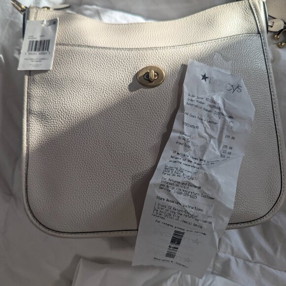 Coach Pebble Leather Chaise Crossbody NWT & Coach Accordion Zip Around Wallet - Picture 9 of 14